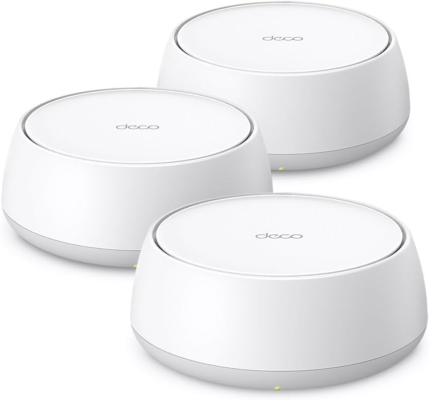 41mXFxxYVwL._AC_SL1000_ - TP-Link Deco BE25(3-pack), BE3600 Mbps, 2×2.5 Gbps Ports, AI Supported Multi-Process Capability