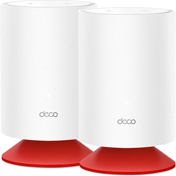 TP-Link Deco Voice X20 AX1800 Whole Home Mesh Wi-Fi 6 System with Alexa Built-In, Dual-Band Wi-Fi, Gigabit Ports