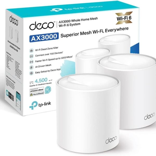 TP-Link Whole Home Mesh WiFi 6 System Deco X50 (2pack)