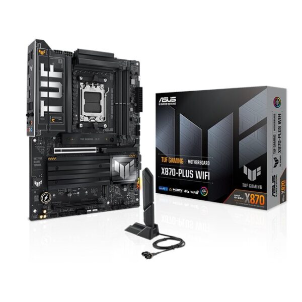 ASUS TUF GAMING X870-PLUS WIFI AMD AM5 ATX Motherboard | 90MB1IU0-M0EAY0