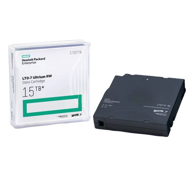 HPE LTO-7 : 6/15TB Ultrium Tapes | C7977A