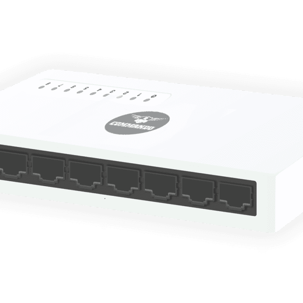 COMMANDO E100-8 UNMANAGED DATA SWITCH | CMD-E100-8