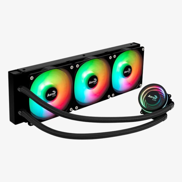 AERO COOL Oasis L360 360mm ARGB LIQUID COOLER | OASIS-L360-BK