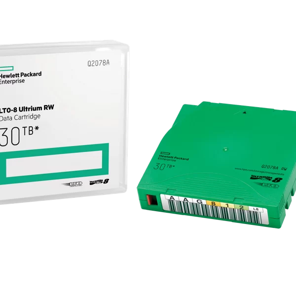 HPE LTO-8 : 12/30TB Ultrium Tapes | Q2078A