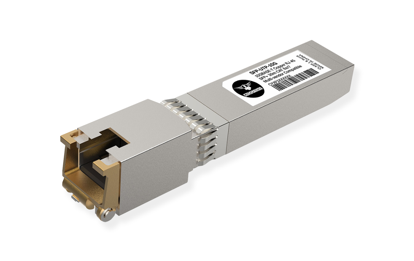 SFP-UTP-10G SFP UTP 10G - COMMANDO SFP-UTP-10G MODULE | CMD-SFP-UTP-10G