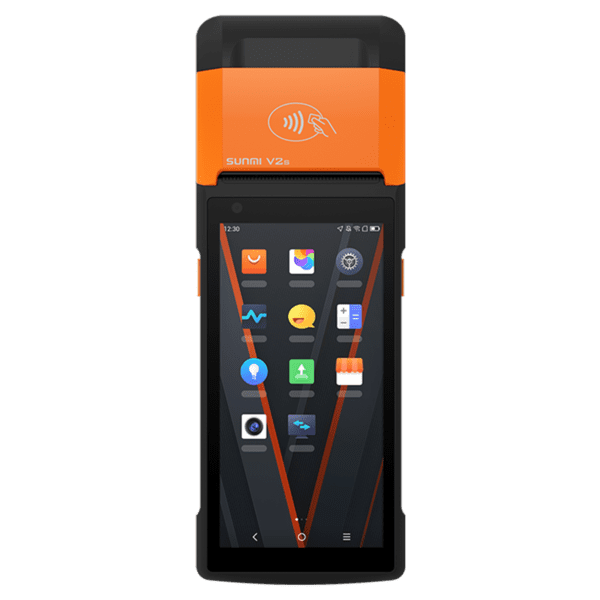 Sunmi V2s 3GB+32GB Handheld POS Termnial With 58mm Printer (Label & Scanner Version) | T5940