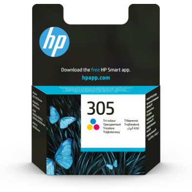 HP 305 TRI COLOR ORIGINAL CART (3YM60AE#ABE)