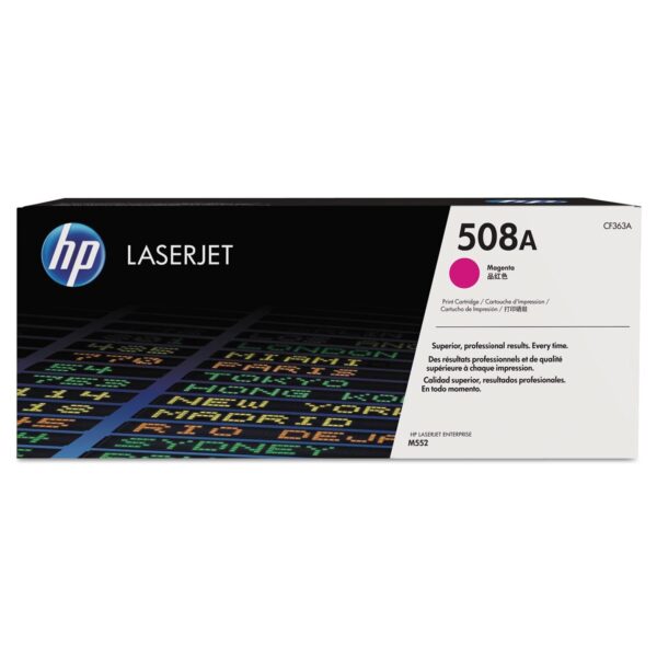 HP 508A Magenta Toner Cartridge CF363A