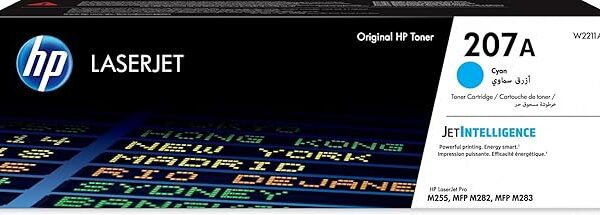 HP 207A CYAN LSR JT TONER (W2211A)