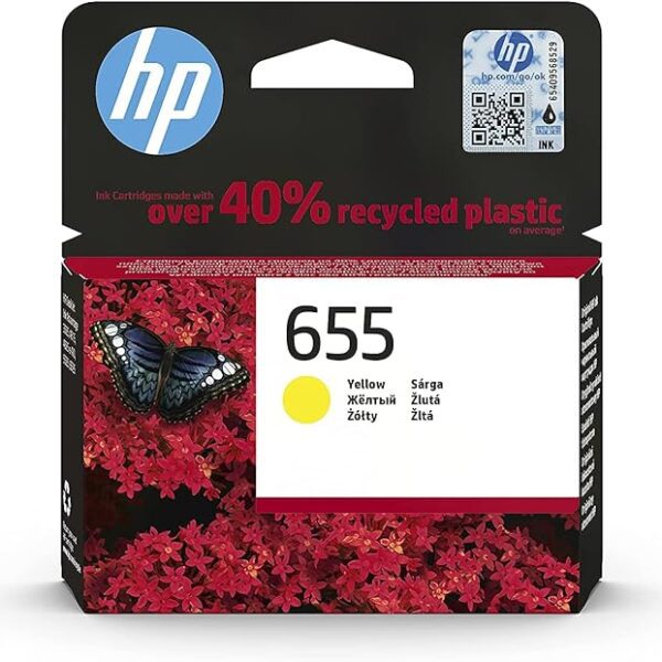 HP 655 YELLOW INK CART(CZ112AE)