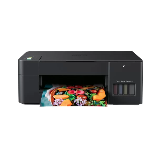 Brother Wireless All in One Ink Tank Printer, Up to 16/9 ipm (Mono/Colour), Mobile / Wireless Printing, Up to 1200x6000 Dpi Resolution, Refill Ink Tank System, Black | DCP-T420W
