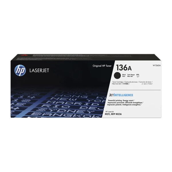 HP 136A BLACK ORIGINAL LASERJET TONE (W1360A)