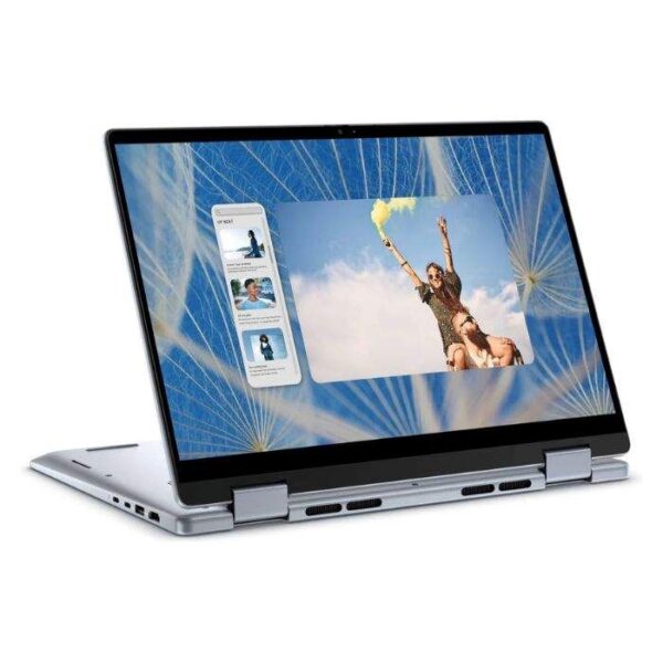 DELL INSPIRON 14 7440-INS-1001-BL | Intel Core 7 150U, 16GB RAM, 1TB SSD, 14" FHD+ Touch & Flip, Stylus Pen, Intel Graphics, Win 11 Home, Eng-Arab Keyboard, Ice Blue.