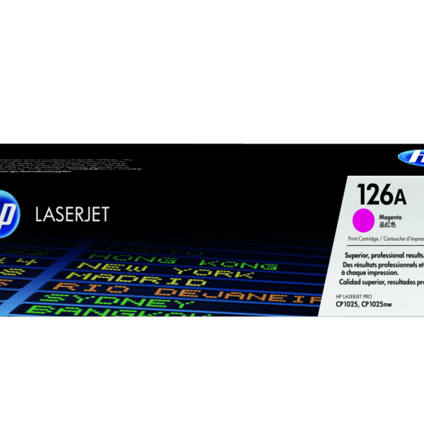 HP 126A Magenta Original Toner Cartridge (CE313A Laser Toner)