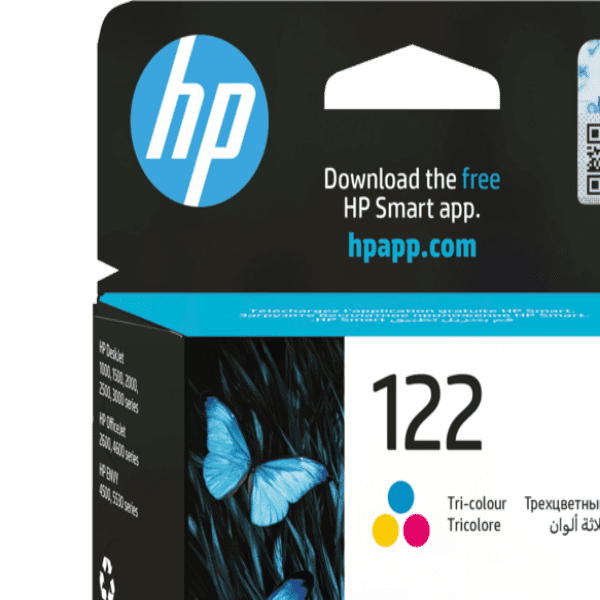 HP 122 TRI-COLOR INK CART.(CH562HK)