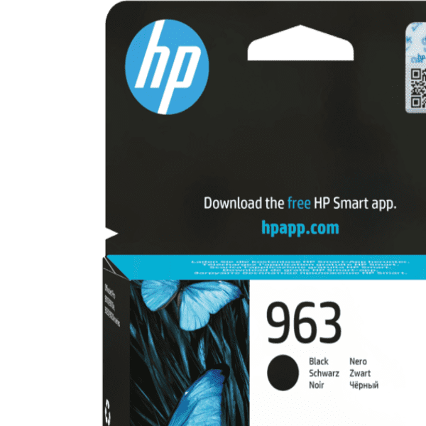 HP 963 BLACK ORIGINAL INK CARTRIDGE(3JA26AE)