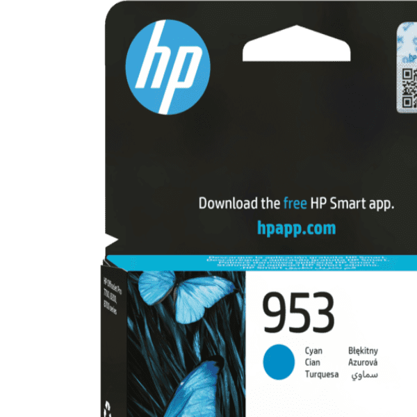 HP 953 CYAN INK(F6U12AE#BGX)