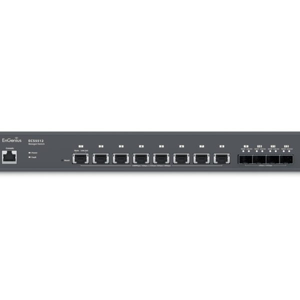 EnGenius Cloud Managed 8-Port 10 Gigabit Switch with 4 SFP+ Ports