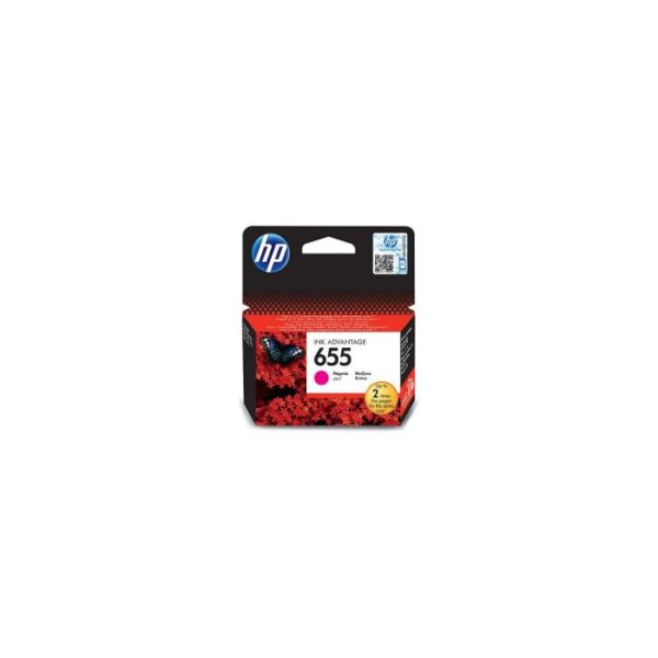 HP 655 MAGENTA INK CART(CZ111AE)