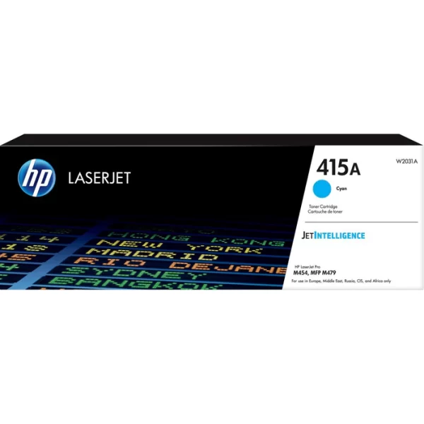 HP 415A  CYAN LSR JET TONER CARTRIDGE(W2031A)