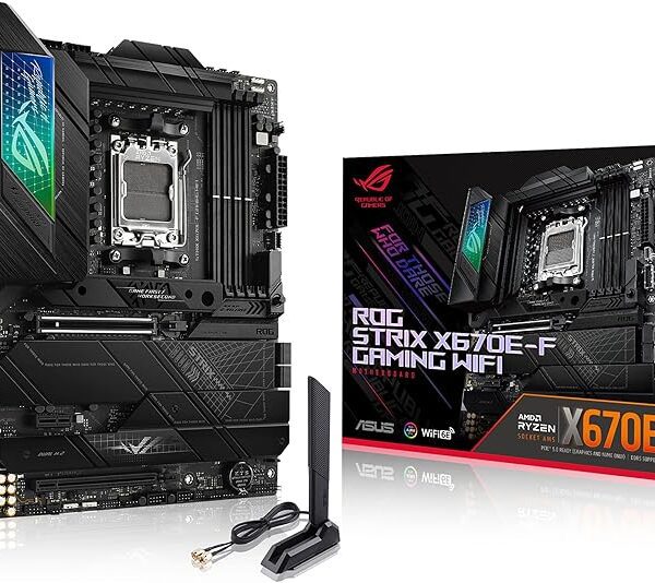 ASUS ROG STRIX X670E-F GAMING WIFI AMD X670 Socket AM5 ATX