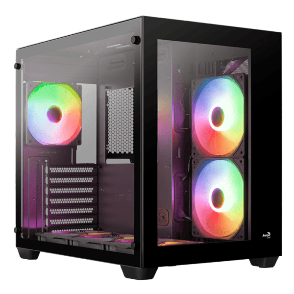 Aerocool Case Dryft-G-BK-v2 - ATX / Micro / Mini ITX