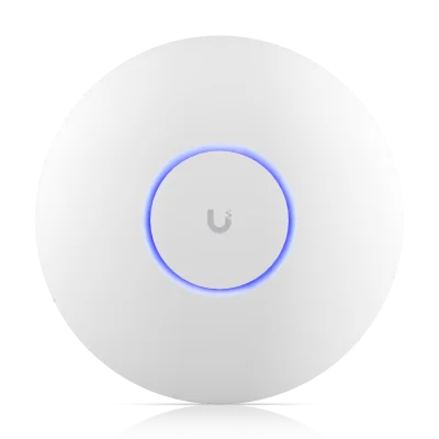 Ubiquiti Unifi U7 Pro Max Ceiling-mounted WiFi 7 Access point, 6 GHz support, Real-time spectral analysis, 160 m² (1,750 ft²) coverage, 500+ connected devices, Powered using PoE+, 2.5 GbE uplink | U7-Pro-Max