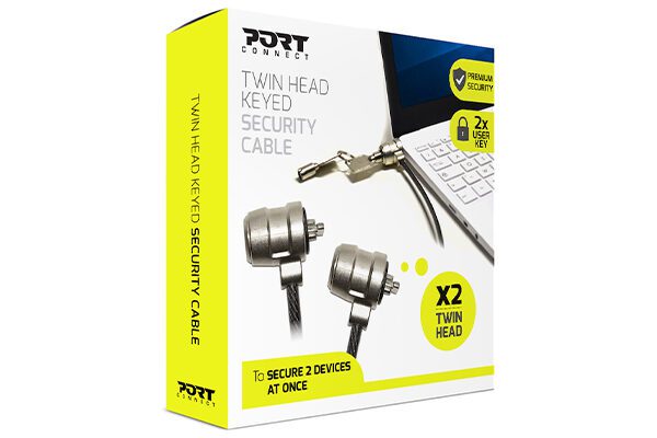 STANDARD Double Head Keyed Security Cable 901226