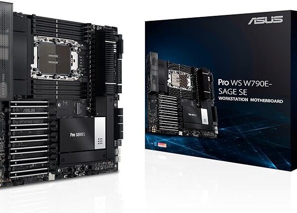 Asus PRO WS W790E-SAGE SE, Workstation, Intel W790, LGA4677, EEB, 8 DDR5, Dual 10G LAN, IPMI Remote Management, SlimSAS, PCIe5, 3x M.2