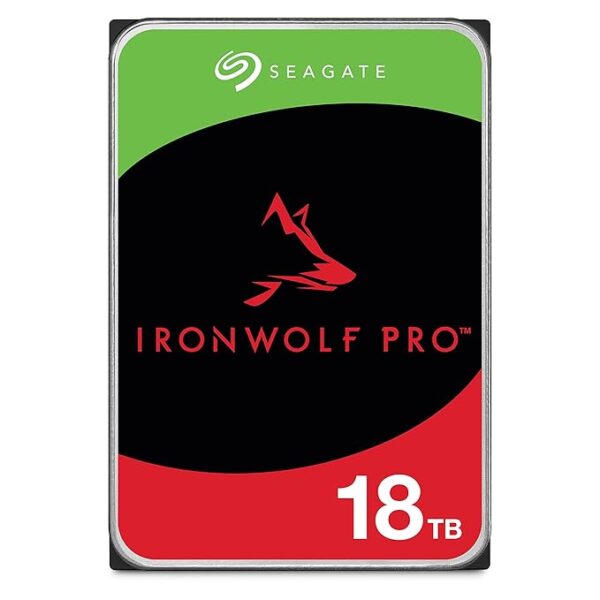 Seagate IronWolf Pro, 18 TB, Enterprise NAS Internal HDD