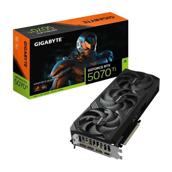 GIGABYTE GeForce RTX™ 5070 Ti WINDFORCE OC SFF 16G | GV-N507TWF3OC-16GD