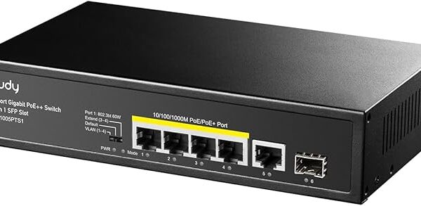 Cudy GS1005PTS1 5 Port Gigabit PoE+ Switch 120W