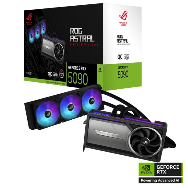 ASUS ROG Astral LC GeForce RTX™ 5090 32GB GDDR7 OC Edition | 90YV0LW2-M0NA00
