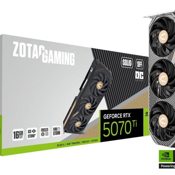 ZOTAC GAMING GeForce RTX 5070 Ti SOLID SFF OC | ZT-B50710J3-10P