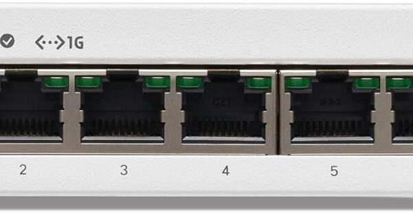 Cisco Catalyst 1200-8T-D Smart Switch, 8 Port GE, Ext PS, Desktop, Limited Lifetime Protection (C1200-8T-D)
