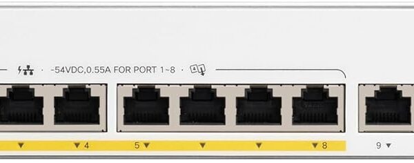 Cisco Catalyst 1300-8P-E-2G Managed Switch C1300-8P-E-2G