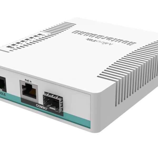MikroTik CRS106-1C-5S High-Performance Desktop Smart Switch – 1 Combo Port, 5 SFP Cages for Speed and Reliability