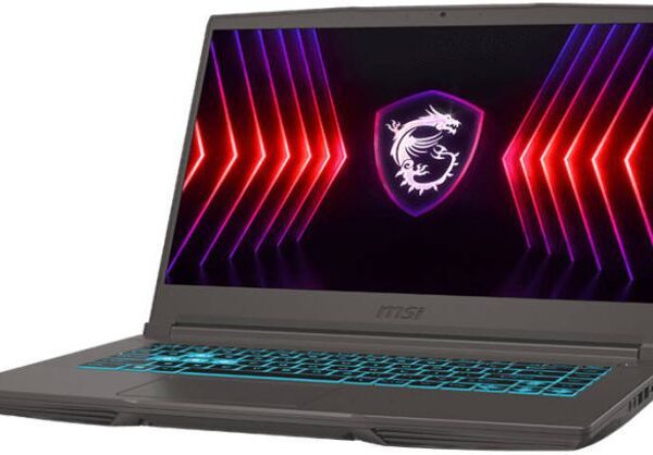 MSI Thin A15 B7VF Gaming Laptop AMD Ryzen Ryzen 7 7735HS Processor 16GB RAM 1TB SSD Storage GeForce RTX 4060 8GB Graphics 15.6 inch FHD IPS Display English Arabic Keyboard