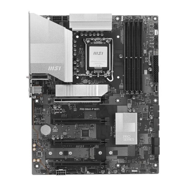 MSI PRO B860-P WiFi DDR5 LGA 1851 ATX Motherboard - Black | 911-7E41-001