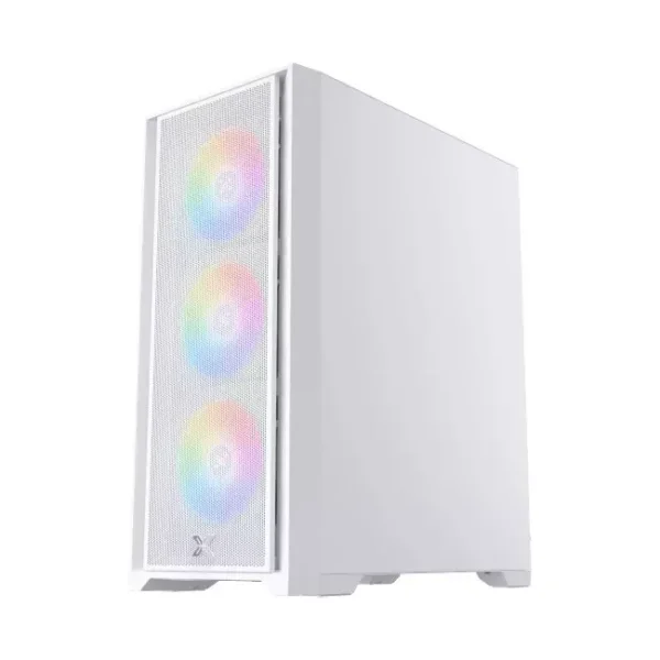 Xigmatek Gaming X II Arctic Elegent Meshed Gaming E-ATX Case - White | EN42867