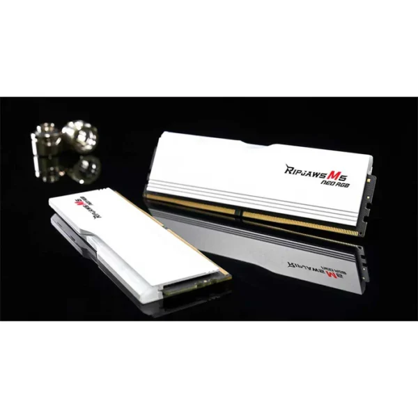  G.SKILL DDR5 6000MHZ 64GB (2X32GB) AMD EXPO RIPJAWS M5 NEO RGB WHITE