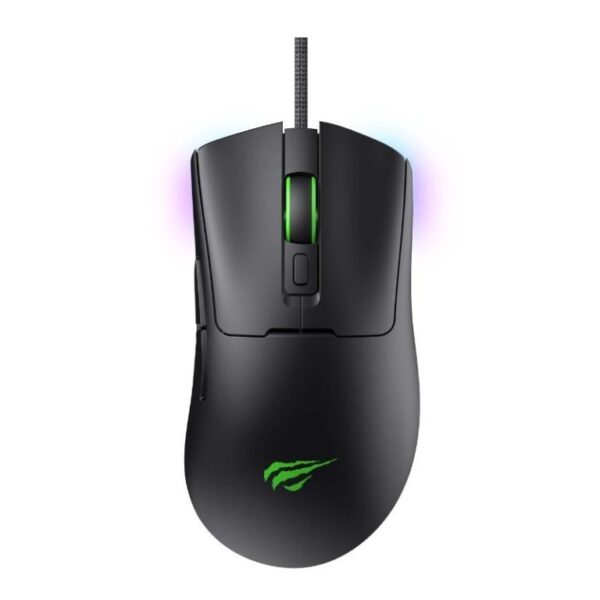 Havit MS966 Gaming Mouse – Black and Green