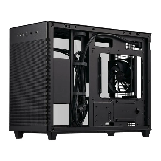 ASUS PRIME AP201 MicroATX Black Gaming Case
