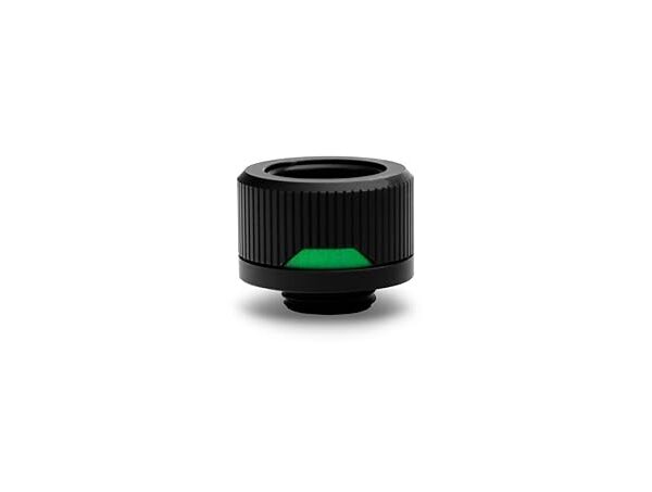 EKWB EK-Quantum Torque HDC-16 Compression Fitting for EKWB Rigid Tubing, 16mm OD, Black