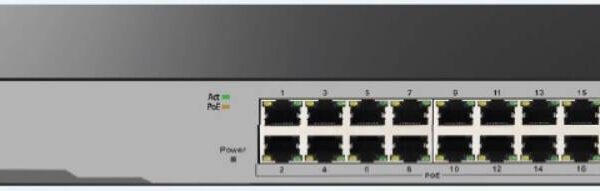 D-Link DGS-F1016P, 16-Port Gigabit Unmanaged POE Switch with 2 SFP Ports, Superior connectivity, Power To Multiple Devices, Wireless Access Points (APs), IP cameras And More | DGS-F1016P