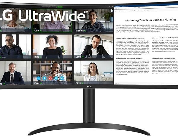 LG UltraWide™ 34WR55QK-B 34" Ultra Wide PC Screen