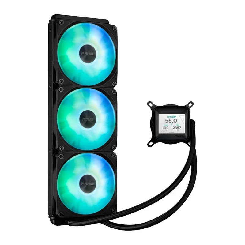 90rc00z1-b0eay0-2 90rc00z1 b0eay0 2 - ASUS Prime LC 360mm ARGB LCD CPU Liquid Cooler - Black | 90RC00Z1-B0EAY0