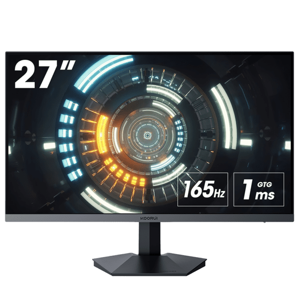 KOORUI 27-Inch Gaming Monitor IPS FHD 1920 x 1080 165Hz 1ms GN06