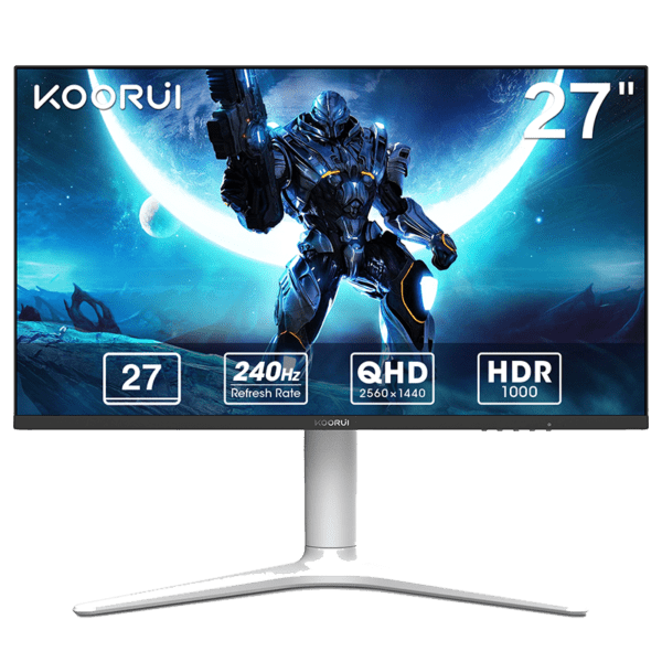 KOORUI 27-Inch Gaming Monitor VA QHD 2560 x 1440 240Hz 1ms GN10