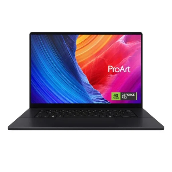 Asus ProArt P16 H7606WP-ME025W Gaming Laptop AMD Ryzen AI 9 HX370 Processor 64GB RAM 2TB SSD Storage NVIDIA RTX 5070 8GB Graphics 16 inch 4K OLED Touch Screen Display English Arabic Keyboard